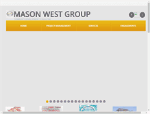Tablet Screenshot of masonwest.org